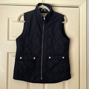 Quilted puffer vest